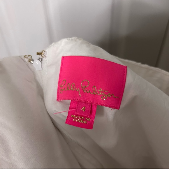 Lilly Pulitzer Clarise Eyelet Sheath Dress - Picture 8 of 13